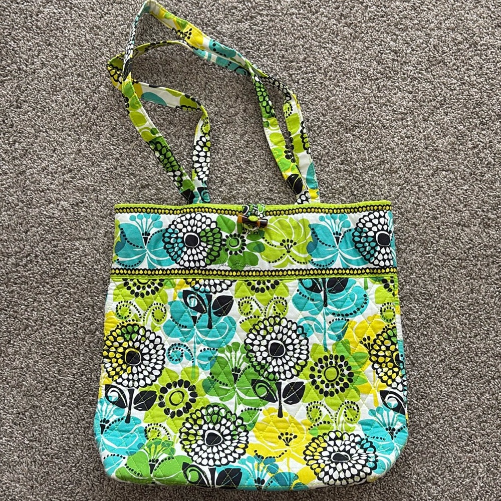 Vera Bradley Limes Up Tote Bag